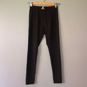 JJill espresso brown leggings